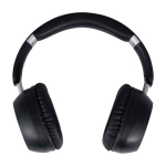 Cuffie con cancellazione attiva del rumore e suono immersivo color nero seconda vista frontale