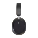Cuffie con cancellazione attiva del rumore e suono immersivo color nero vista laterale