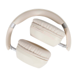 Cuffie con cancellazione attiva del rumore e suono immersivo color bianco seconda vista