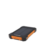 Powerbank a energia solare con design ultraresistente esterno vista area di stampa