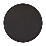 Supporto pieghevole magnetico per telefono con base in bambù color nero seconda vista frontale