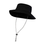 Cappello tipo bob in nylon con design pieghevole 100 g/m2 color nero