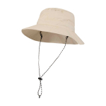Cappello tipo bob in nylon con design pieghevole 100 g/m2 color avorio