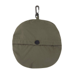 Cappello tipo bob in nylon con design pieghevole 100 g/m2 color verde scuro seconda vista