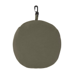 Cappello tipo bob in nylon con design pieghevole 100 g/m2 color verde scuro terza vista