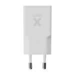 Caricatore Xtorm XG2SL025 Go2 SlimLine ultrasottile per viaggi 25W color bianco seconda vista frontale
