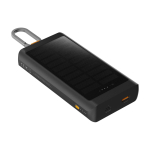 Batteria esterna solare con tecnologia di ultracarica 10.000 mAh color grafite