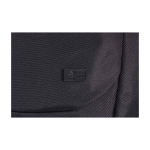 Zaino rolltop per portatile in poliestere espandibile 17” color nero vista dettaglio 1