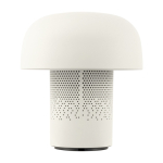 Altoparlante in acciaio e plastica con lampada LED regolabile Kooduu 10W color bianco seconda vista posteriore