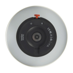 Altoparlante in acciaio e plastica con lampada LED regolabile Kooduu 10W color bianco vista dettaglio 1