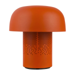 Altoparlante in acciaio e plastica con lampada LED regolabile Kooduu 10W color arancione seconda vista posteriore