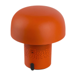 Altoparlante in acciaio e plastica con lampada LED regolabile Kooduu 10W color arancione seconda vista