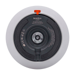 Lampada portatile tipo lanterna con luce soffusa Kooduu Loome color bianco vista dettaglio 2