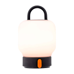 Lampada portatile tipo lanterna con luce soffusa Kooduu Loome color antracite seconda vista