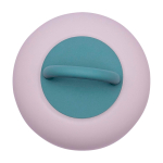 Lampada portatile tipo lanterna con luce soffusa Kooduu Loome color verde menta vista dettaglio 1