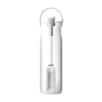 Bottiglia termica filtro purificatore incorporato 680ml LARQ Swig Top color bianco terza vista