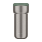 Tazza termica da viaggio in acciaio inox 375ml Mepal Ellipse color verde seconda vista frontale