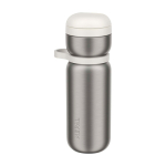 Borraccia sportiva termica in acciaio inox 600ml Mepal Twist color bianco seconda vista frontale