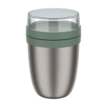 Contenitore termico doppio scomparto separato 700ml Mepal Ellipse 2.0 color verde