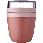 Lunch box mini in plastica doppio scomparto 420ml Mepal Ellipse Mini color rosa
