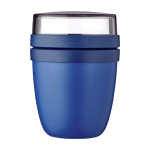 Lunch box mini in plastica doppio scomparto 420ml Mepal Ellipse Mini color blu mare