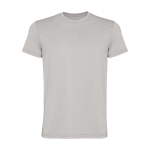 Maglietta corta da uomo in cotone a maglia 180 g/m2 Roly Corgi color grigio