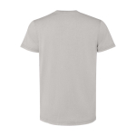 Maglietta corta da uomo in cotone a maglia 180 g/m2 Roly Corgi color grigio seconda vista posteriore