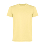Maglietta corta da uomo in cotone a maglia 180 g/m2 Roly Corgi color giallo