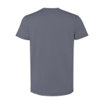 Maglietta corta da uomo in cotone a maglia 180 g/m2 Roly Corgi color grigio scuro seconda vista posteriore