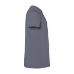 Maglietta corta da uomo in cotone a maglia 180 g/m2 Roly Corgi color grigio scuro seconda vista con laterale