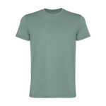 Maglietta corta da uomo in cotone a maglia 180 g/m2 Roly Corgi color verde scuro