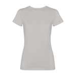 Maglietta maniche corte da donna sagomata 280 g/m2 Roly Fiyi color grigio