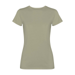 Maglietta maniche corte da donna sagomata 280 g/m2 Roly Fiyi color cachi