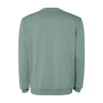 Maglione unisex con collo rotondo in cotone 250 g/m2 Roly Jaya color verde scuro seconda vista posteriore