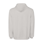 Felpa unisex con cappuccio e effetto lavato 250 g/m2 Roly Kenia color grigio seconda vista posteriore
