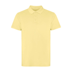 Polo unisex manica corta con effetto lavato 200 g/m2 Roly Cobain color giallo