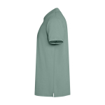Polo unisex manica corta con effetto lavato 200 g/m2 Roly Cobain color verde scuro vista dettaglio 1