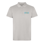 Polo unisex manica corta con effetto lavato 200 g/m2 Roly Cobain vista area di stampa