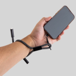 Lanyard da polso in PVC e nylon con ricarica rapida USB-C per cellulare vue 2