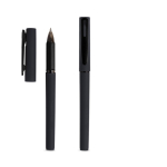 Roller riciclato con corpo gommato e scrittura fluida inchiostro nero color nero vue 1