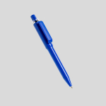 Penna in ABS riciclato con meccanismo a scatto con inchiostro blu