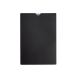 Taccuino in PU testurizzato con patch personalizzabile A5 fogli lisci vue 2