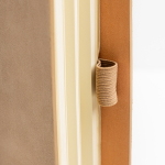 Taccuino ecologico con supporto laterale per penna A5 fogli lisci vue 3