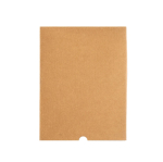 Taccuino in cotone riciclato con penna in tè verde A5 fogli lisci vue en boîte