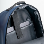 Zaino soft con dettagli riflettenti e fascia per trolley 15.6” vue 2