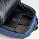 Zaino soft con dettagli riflettenti e fascia per trolley 15.6” vue 5