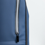 Zaino soft con dettagli riflettenti e fascia per trolley 15.6”