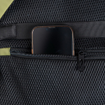 Zaino in pelle PU con tasche frontali e laterali in rete 15.6” vue 2