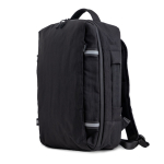 Zaino in bambù jacquard con cerniere impermeabili PC 15.6” color nero vue 4