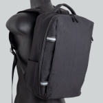 Zaino in bambù jacquard con cerniere impermeabili PC 15.6”